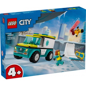 LEGO City 60403 Karetka i...