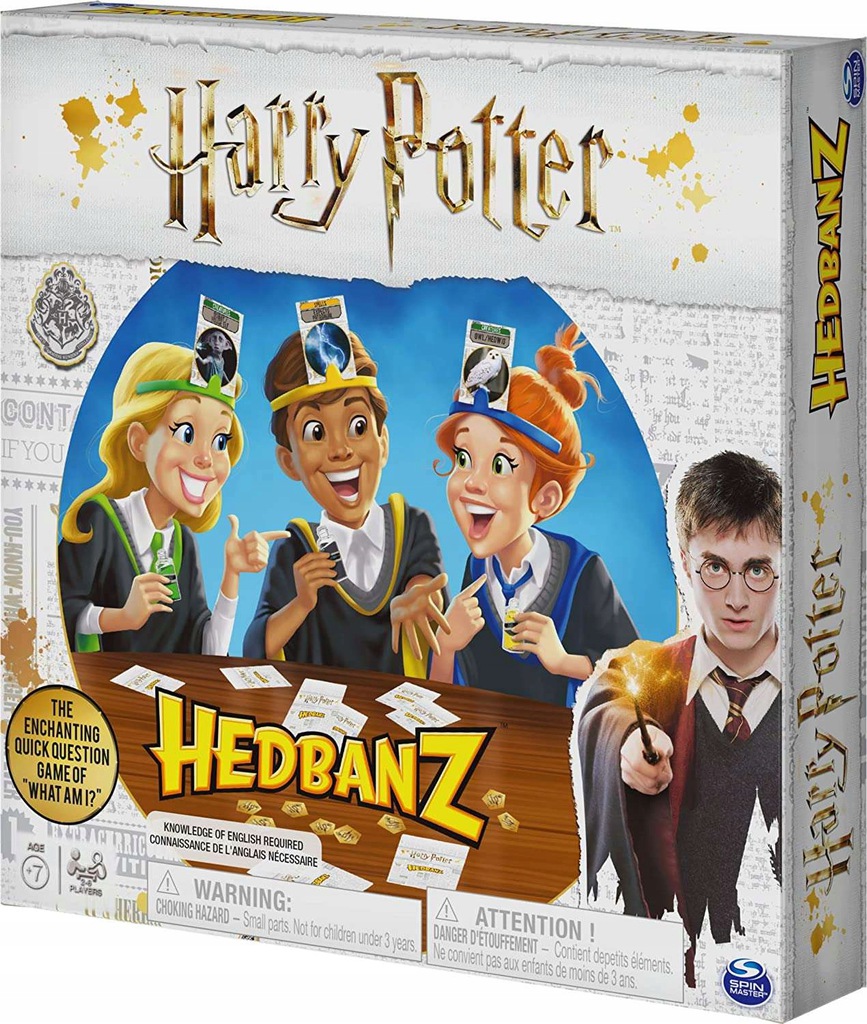 HEDBANZ HARRY POTTER GRA CZÓŁKO KIM JESTEM?